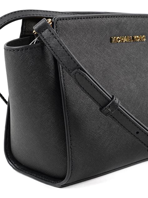 bandolera negra michael kors|michael kors online store.